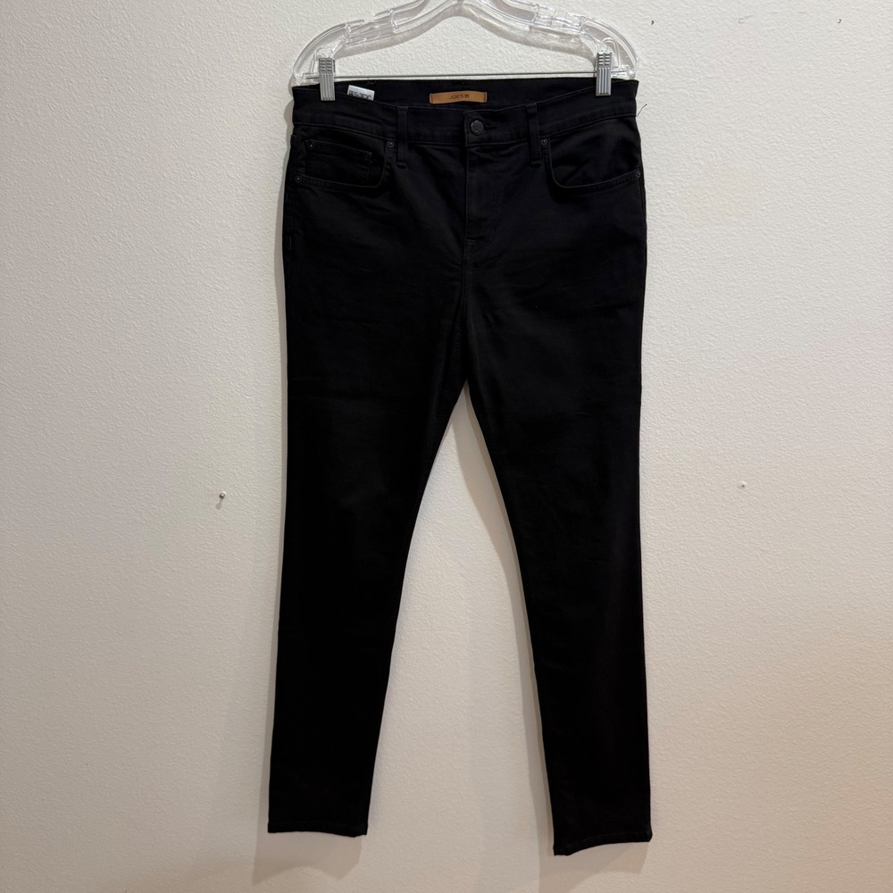 Joes Jeans Mens Slim Fit Black Pants Size 33 High Stretch Tapered Leg